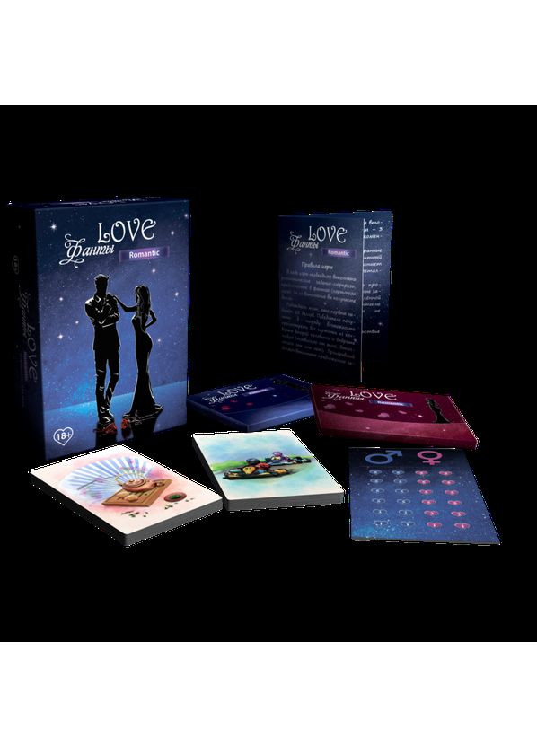 Настольная игра "Фанты Романтик" игра для двоих No Brand (302452830)