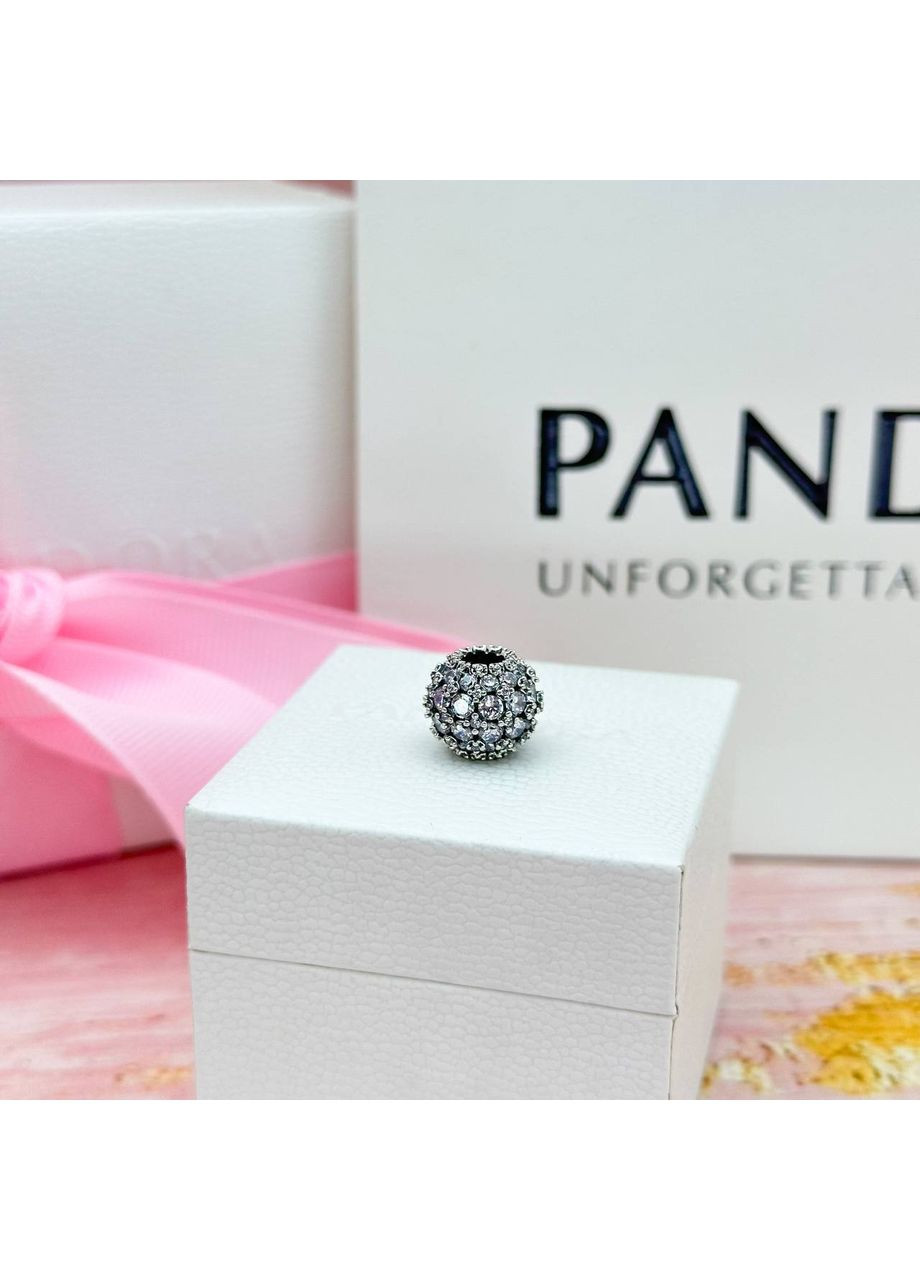 Срібний шарм Пандора "Блискуче паве" 792630C01 Kabluchka (355348131)