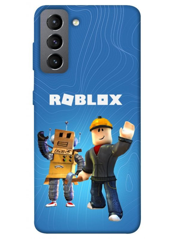 Чехол с принтом для Samsung Galaxy S21 FE / для самсунг галакси С21 фе Роблокс No Brand (338598346)