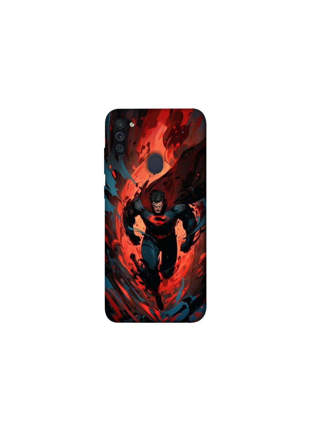 Чехол на Samsung Galaxy M11 Superman Frontalka (365837219)