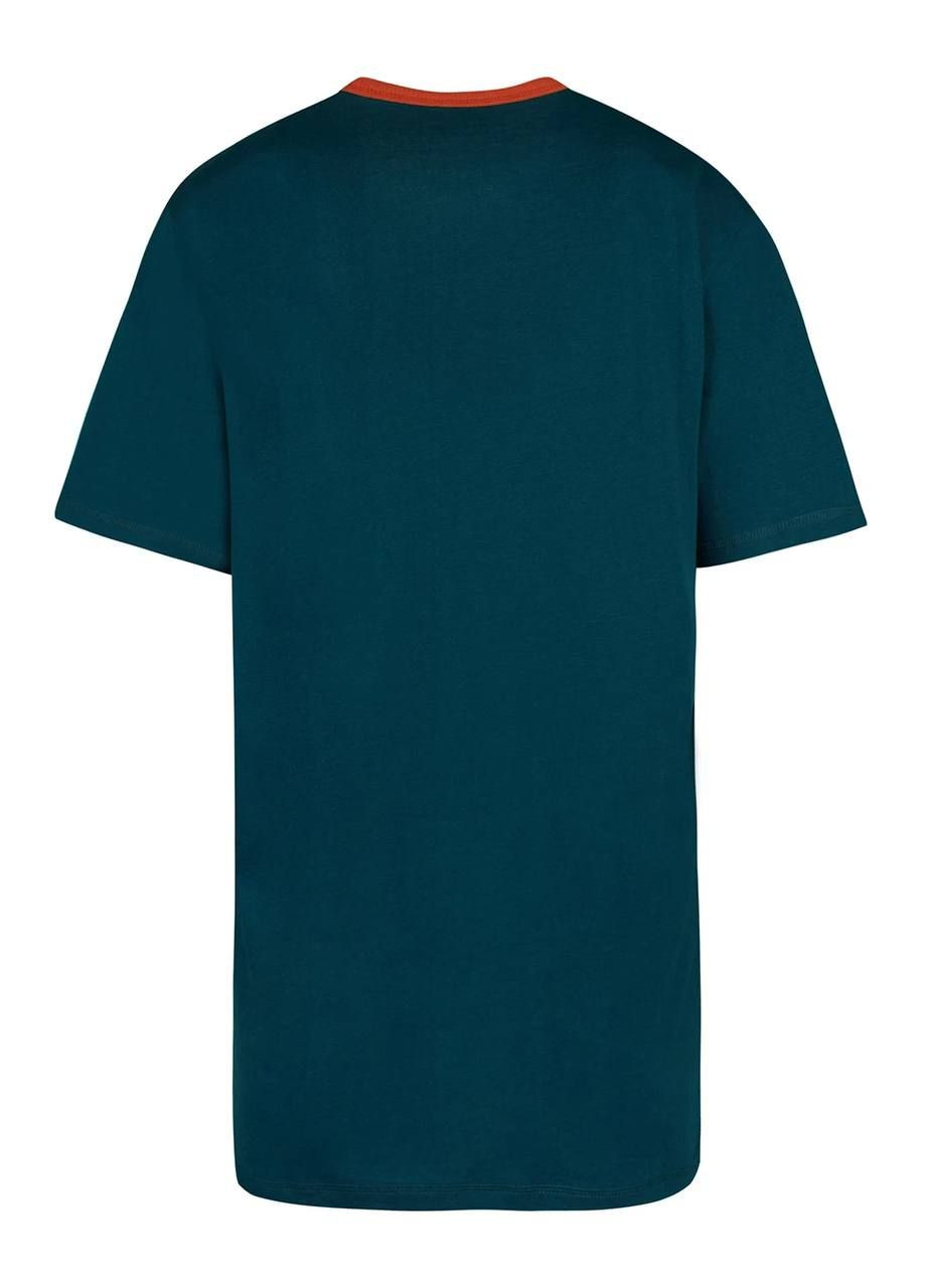 Синя футболка чоловіча з коротким рукавом Jack & Jones