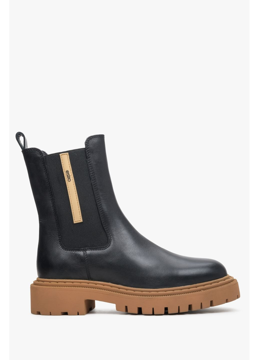 Челсі, колір чорний Estro (368971388)