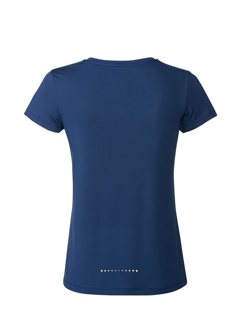 Синяя всесезон футболка функциональная с коротким рукавом Crivit