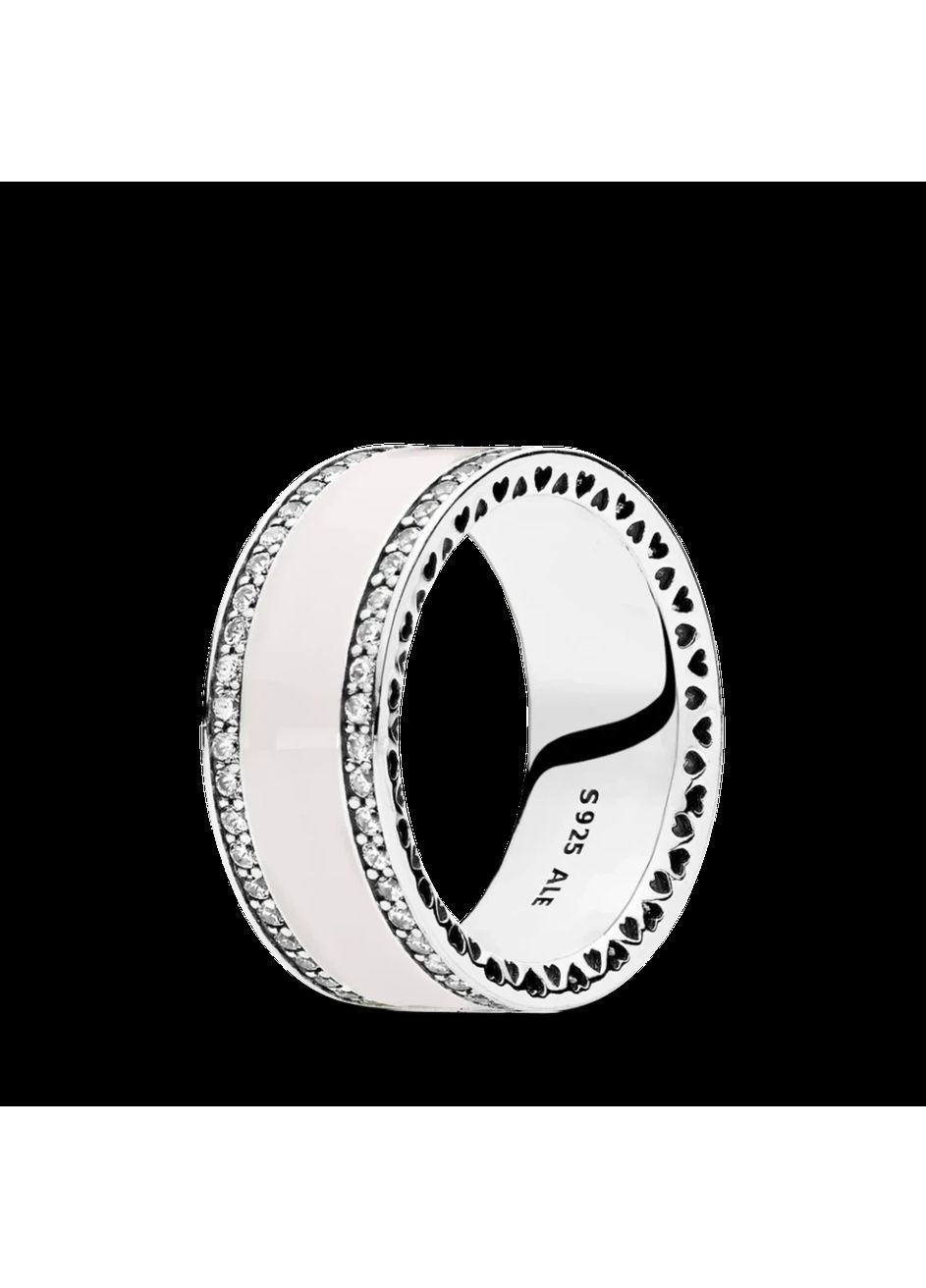 Серебряное кольцо Пандора "Сердца" Kabluchka (355345430)