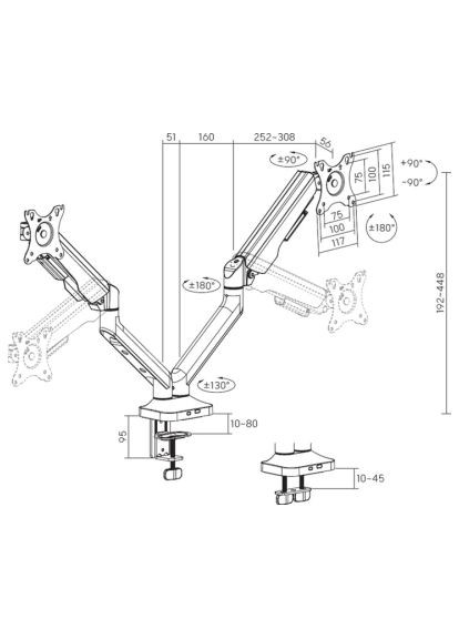 Кронштейн OfficePro MA442W (370017958)
