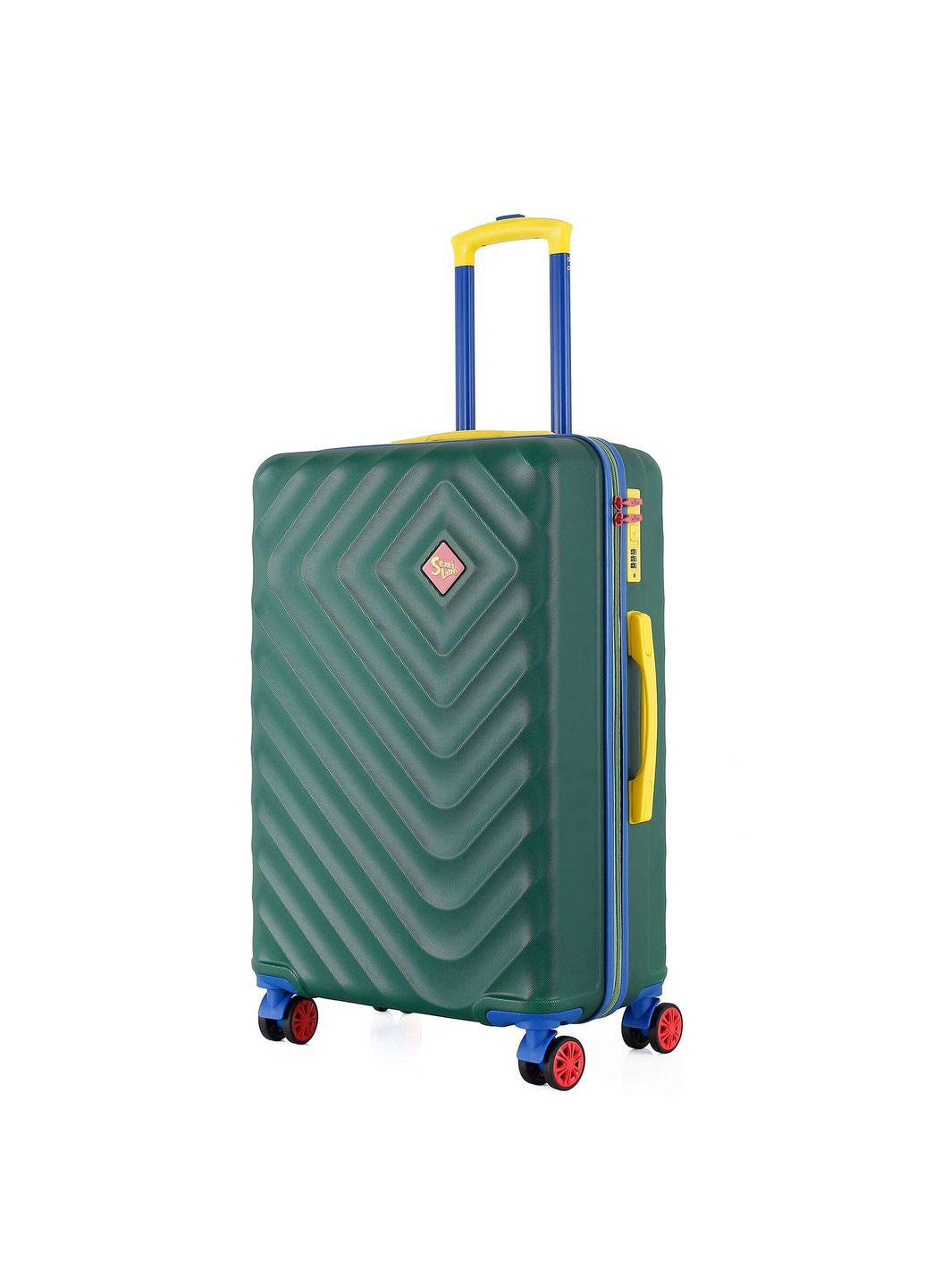 Чемодан средний 24" (M) ABS-пластик Dark Green (T5805-2) Semi Line (357207003)
