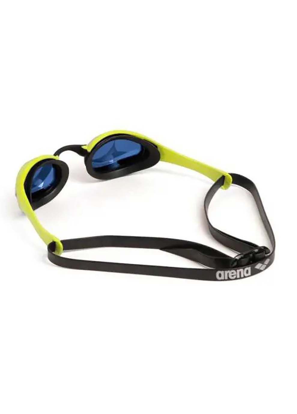 Очки для плавания COBRA ULTRA SWIPE черный, салатовый Уни Arena (333956898)