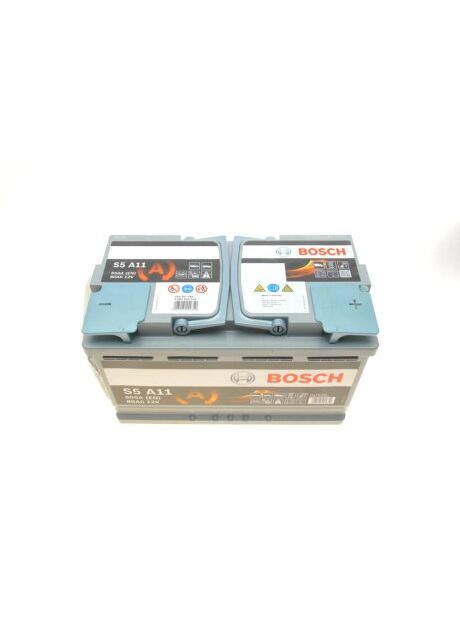 Аккумулятор 80Ah-12v AGM (S5A11) (315x175x190),R,EN800 0092S5A110 Bosch (360493200)