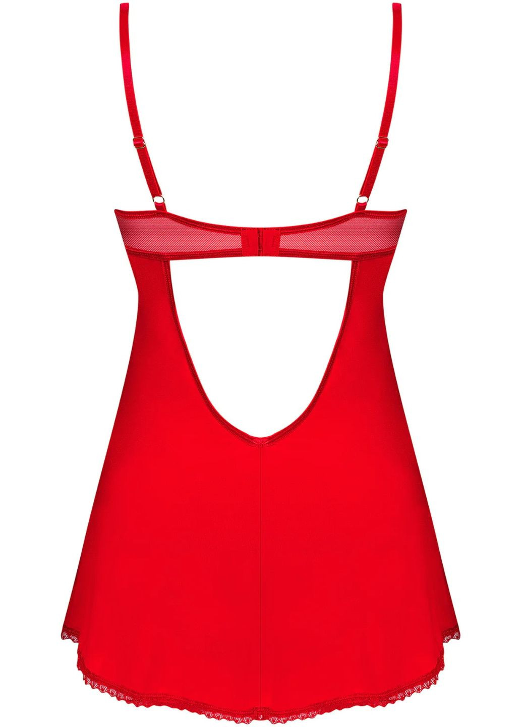 Комбінація з мереживним ліфом Ingridia chemise Obsessive (351583128)