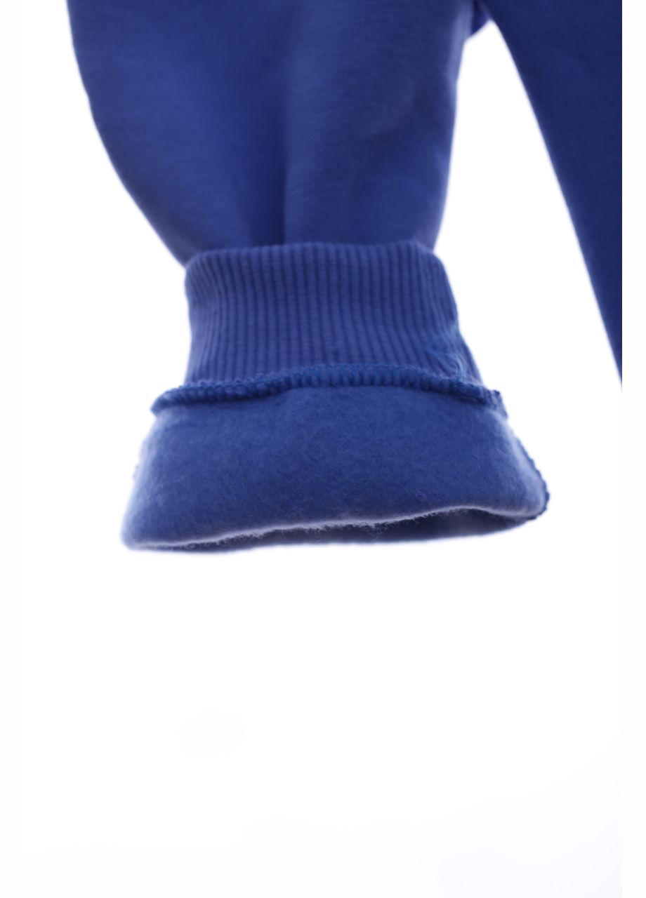 Голубой демисезонный костюм на флисе для мальчика трикотажный farmer голубой 74 см (41711) Enzo Minix