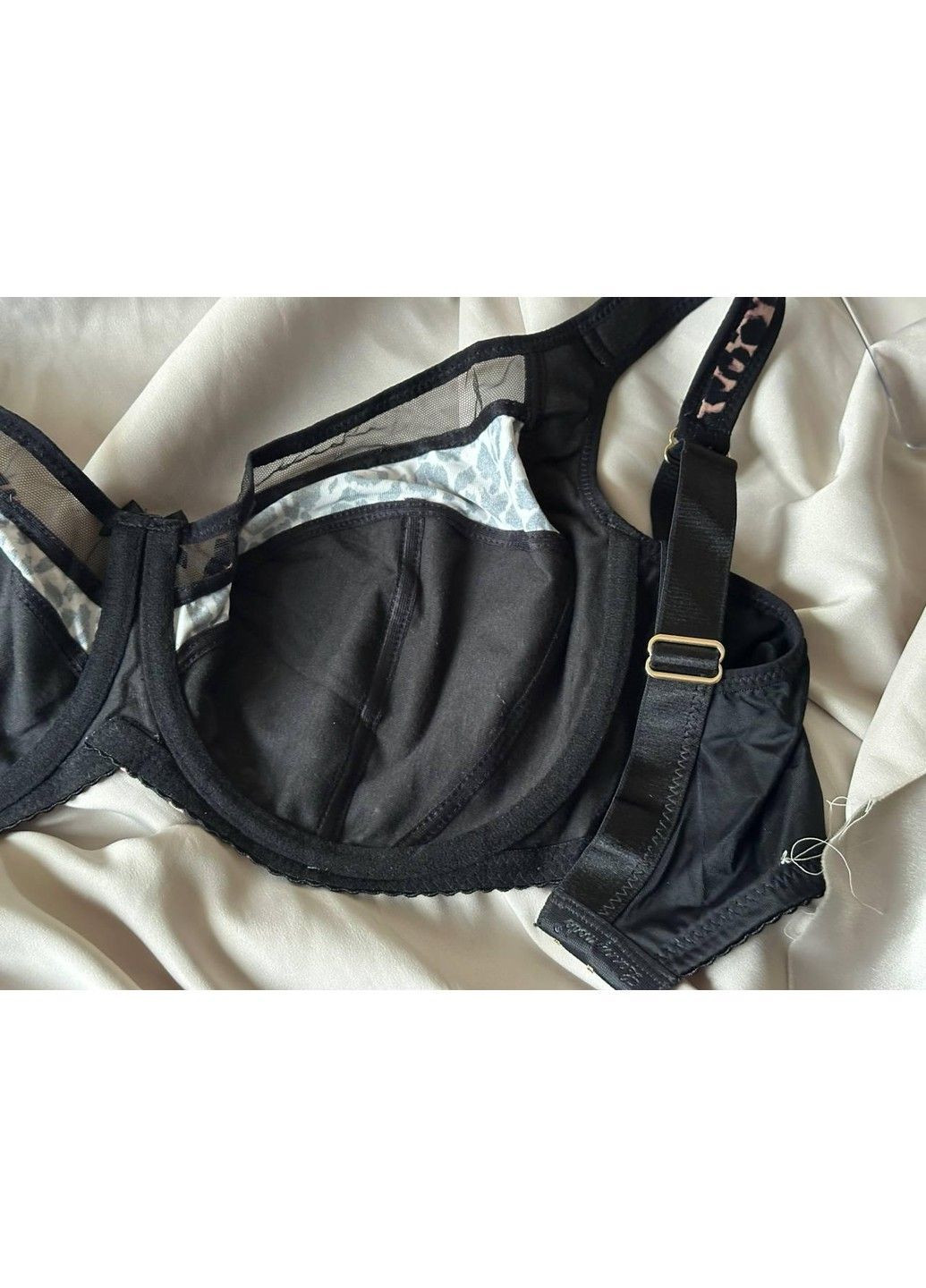 Коричневый бюстгальтер мягкая чашка на косточках 11630 леопардовый Lanny Mode