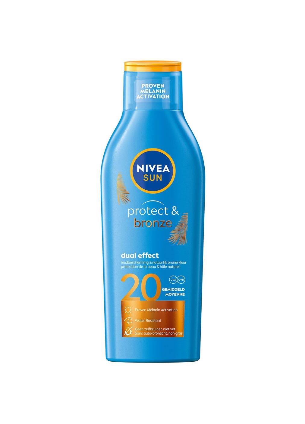 Сонцезахисний лосьйон Sun Захист та засмага SPF 20 200 мл Nivea 85824 (328397601)