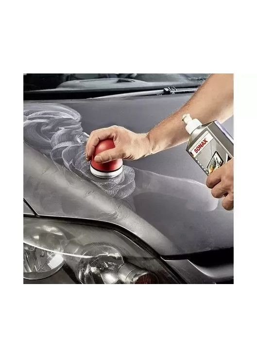 Цветная полироль с воском серый Polish&Wax Color NanoPro 500 мл Sonax (365657216)