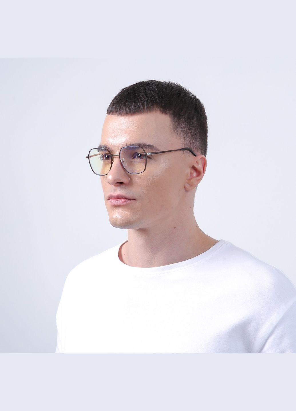 Окуляри для комп'ютера BLUE BLOCKER Фешн-класика чоловічі 713-451 LuckyLOOK 713-451М (322790257)