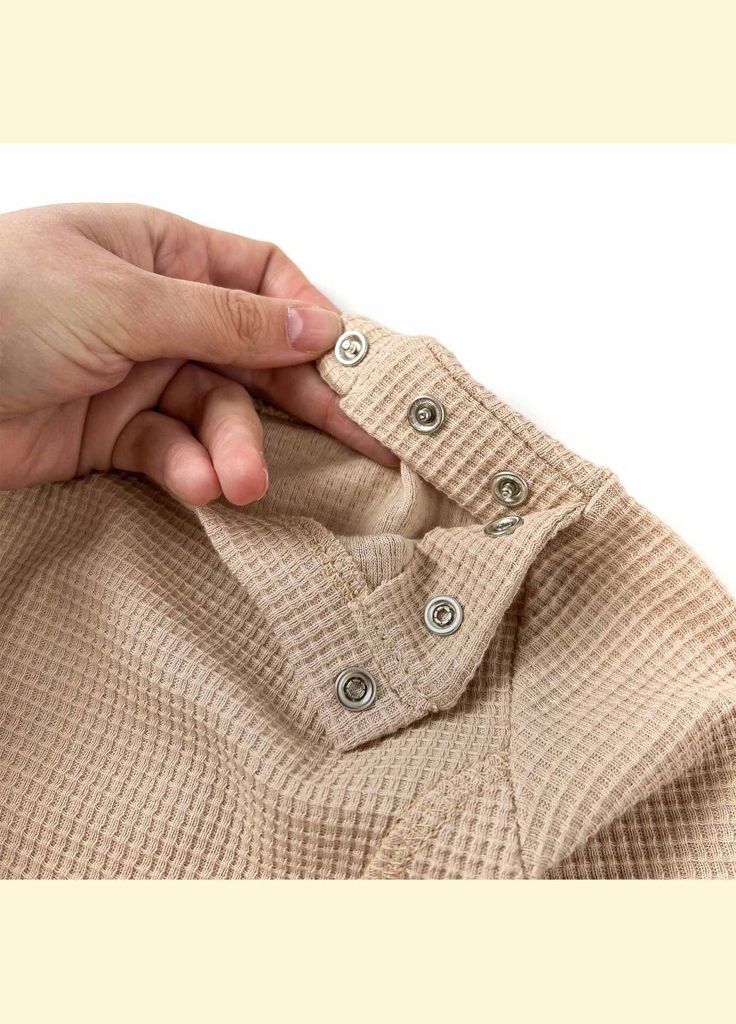 Дитячий бавовняний комбінезон з довгим рукавом Simple Tunes (315893309)