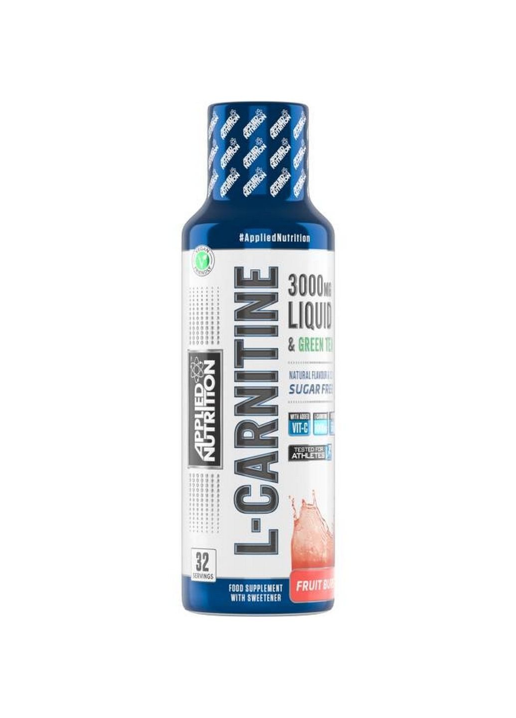 Жироспалювач L-Carnitine Liquid 3000, 480 мл Фруктовий вибух Applied Nutrition (293341311)