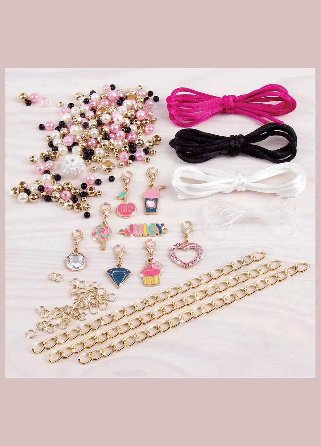 Мини-набор для создания браслетов с кристаллами Swarovski «Розовый звездопад» Make it Real (331164318)