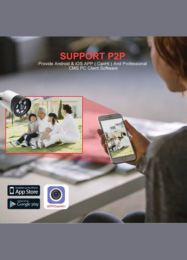 WiFi видеокамера HX-B03-2MP (1015) Boavision (333832044)