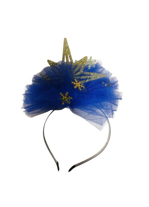 на новый год one size сине-золотистый Jannet Обруч (309018566)