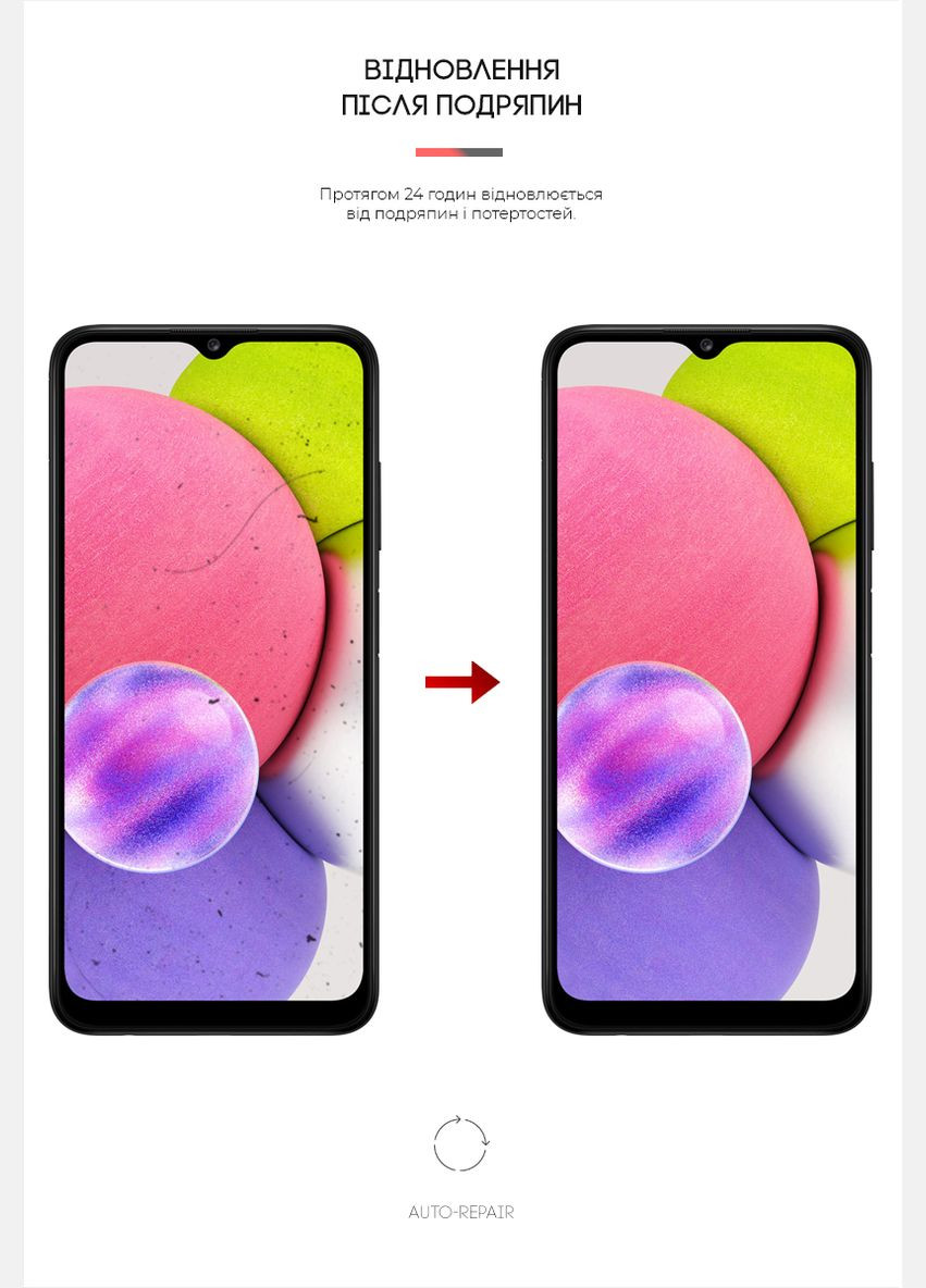 Гидрогелевая пленка Matte для Samsung A03s (A037) (ARM60151) ArmorStandart (265534224)