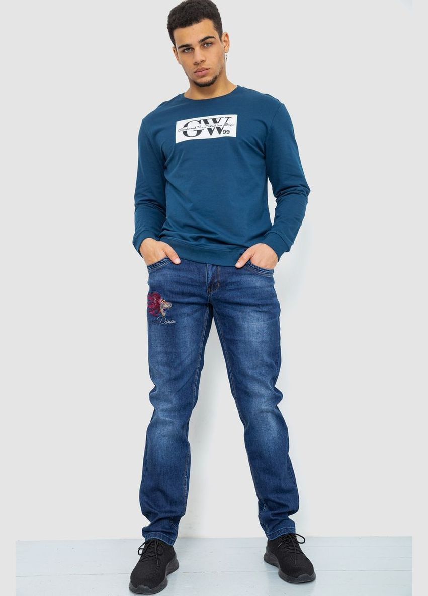 Синие демисезонные джинсы мужские 182R1121 Ager