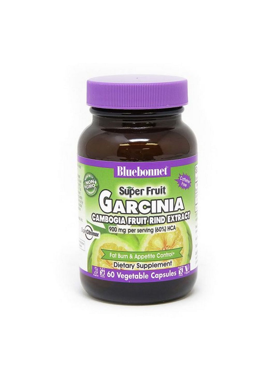 Натуральная добавка Super Fruit Garcinia, 60 вегакапсул Bluebonnet Nutrition (294925431)