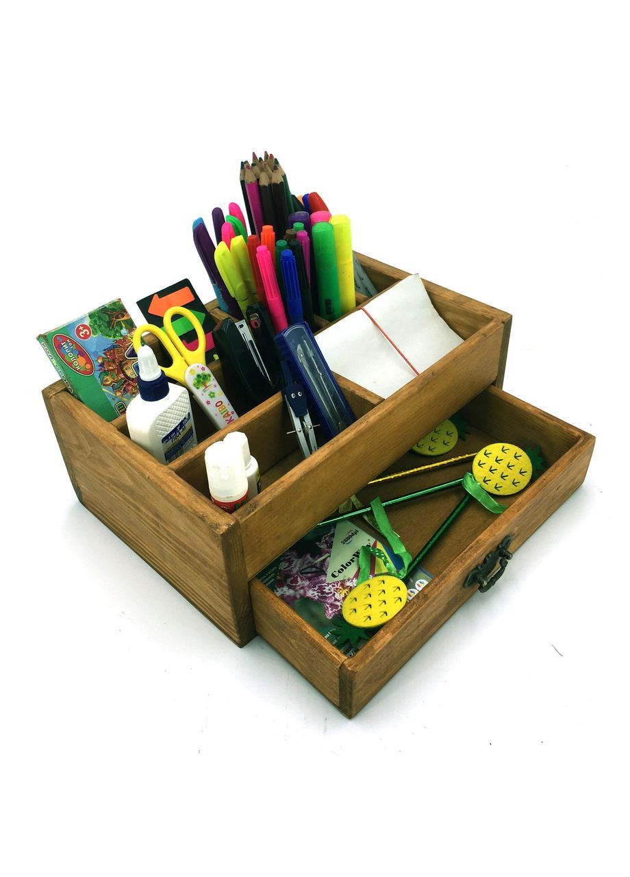 Органайзер настільний з дерева Танжер мускат (КНЦ-006307) No Brand (328230340)