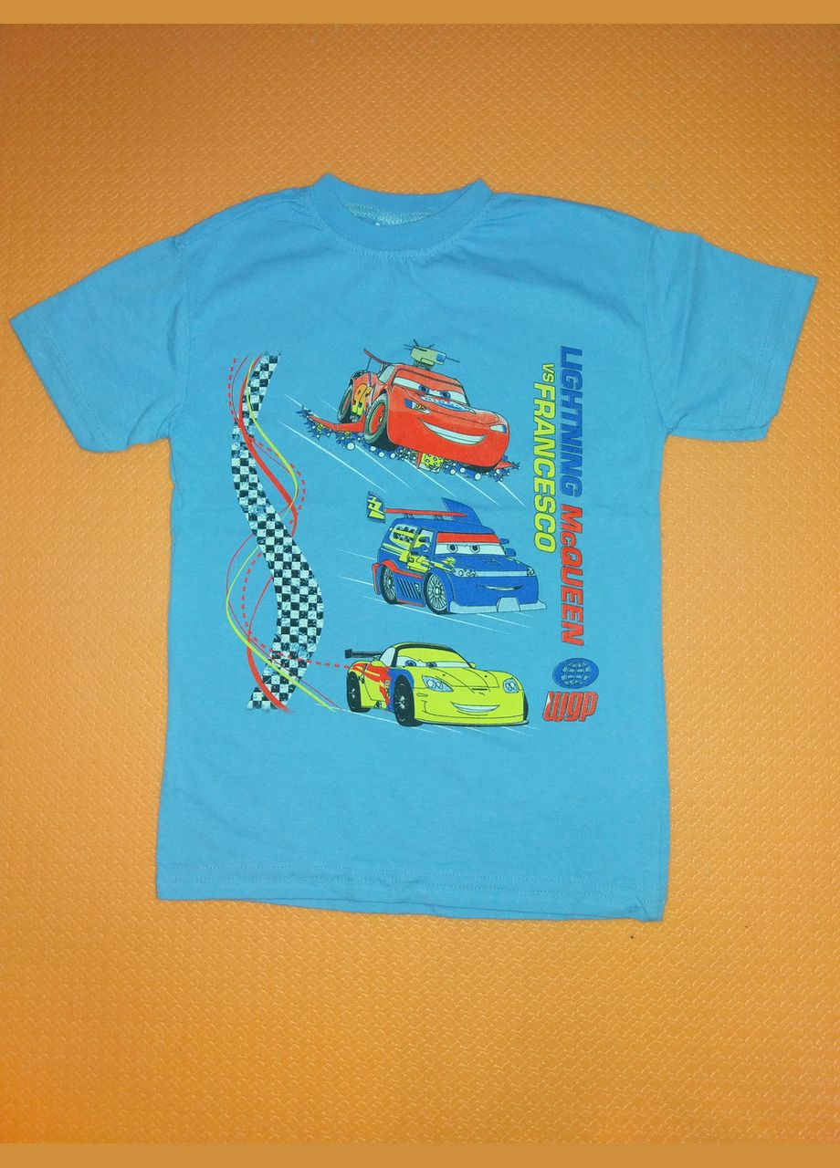 Блакитна літня футболка для хлопчика seyma на зріст 104 см блакитна туреччина No Brand