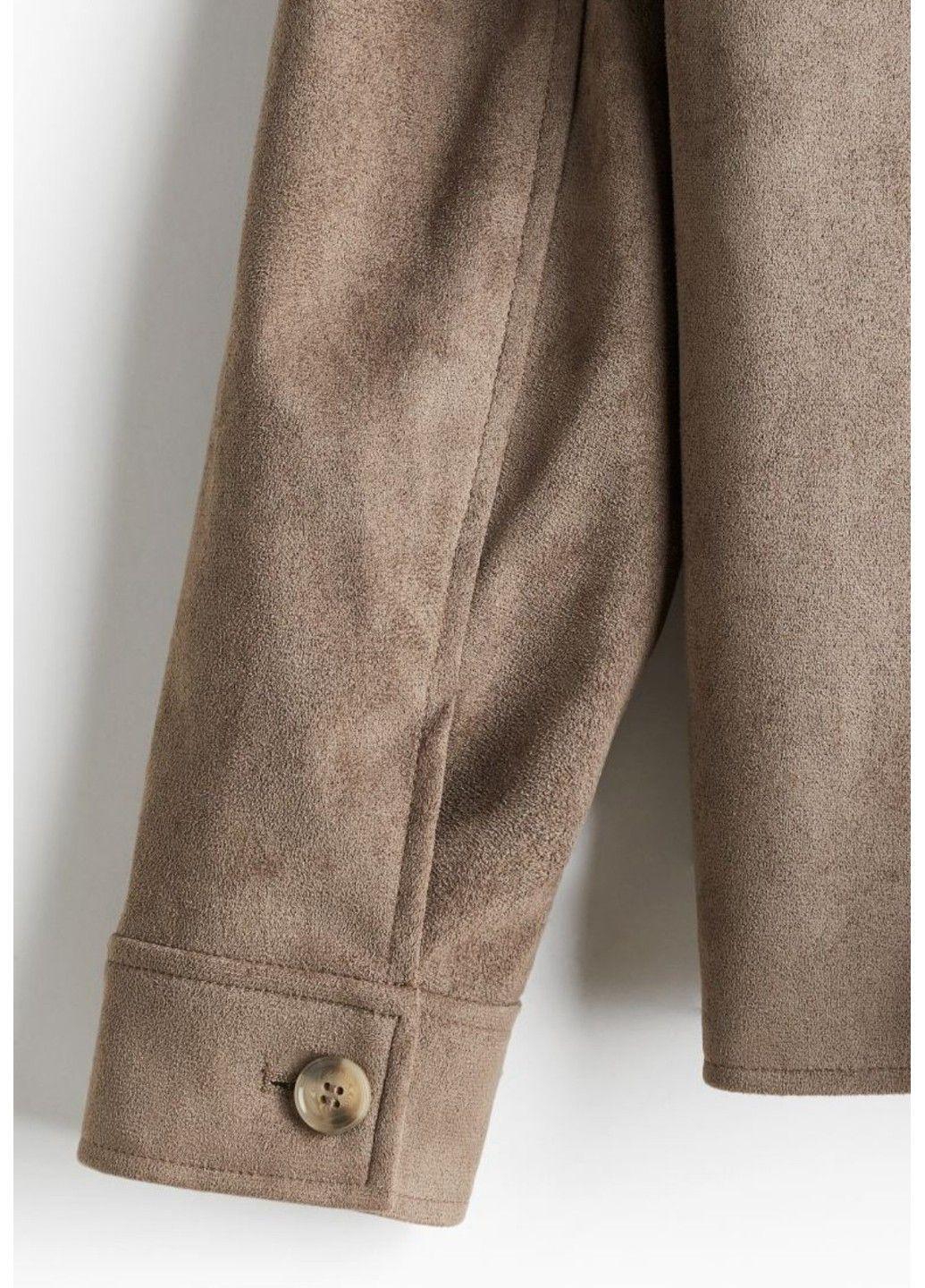 Бежева демісезонна чоловіча куртказ regular fit (58035) s бежева H&M