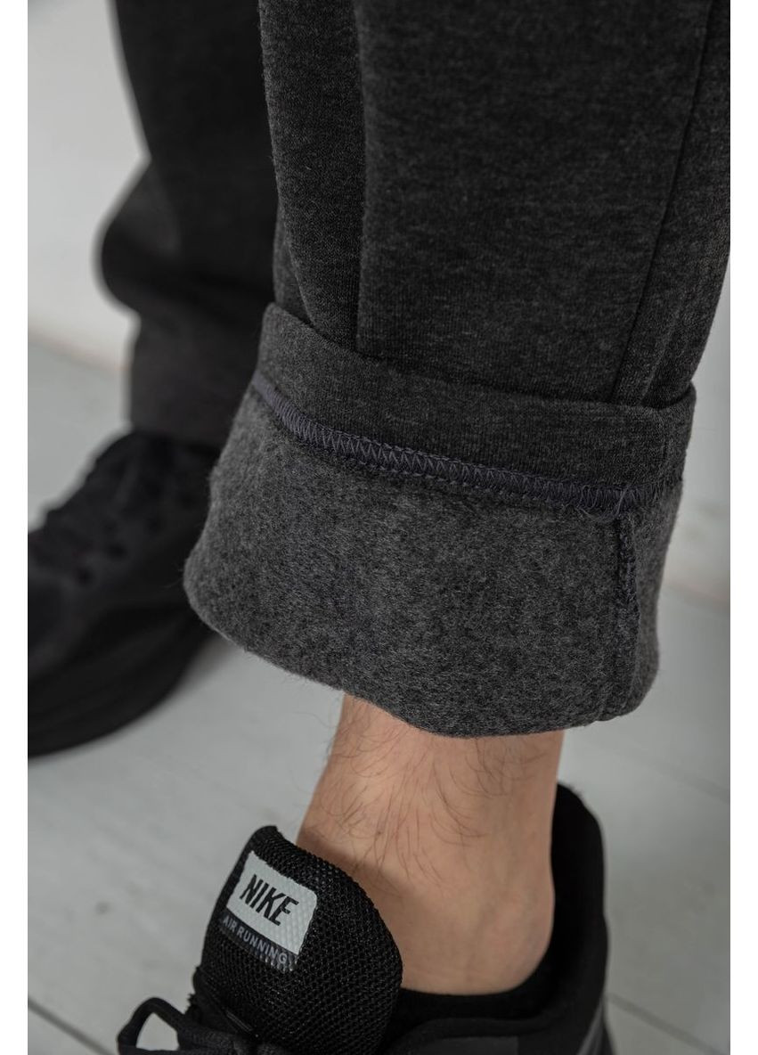 Серые спортивные демисезонные прямые брюки Ager