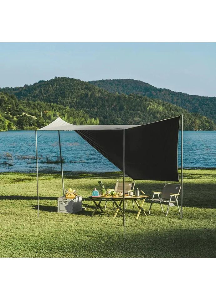 Намет Ango CNK2550WS010 4 автоматичний з тентом Brown Naturehike (366289104)