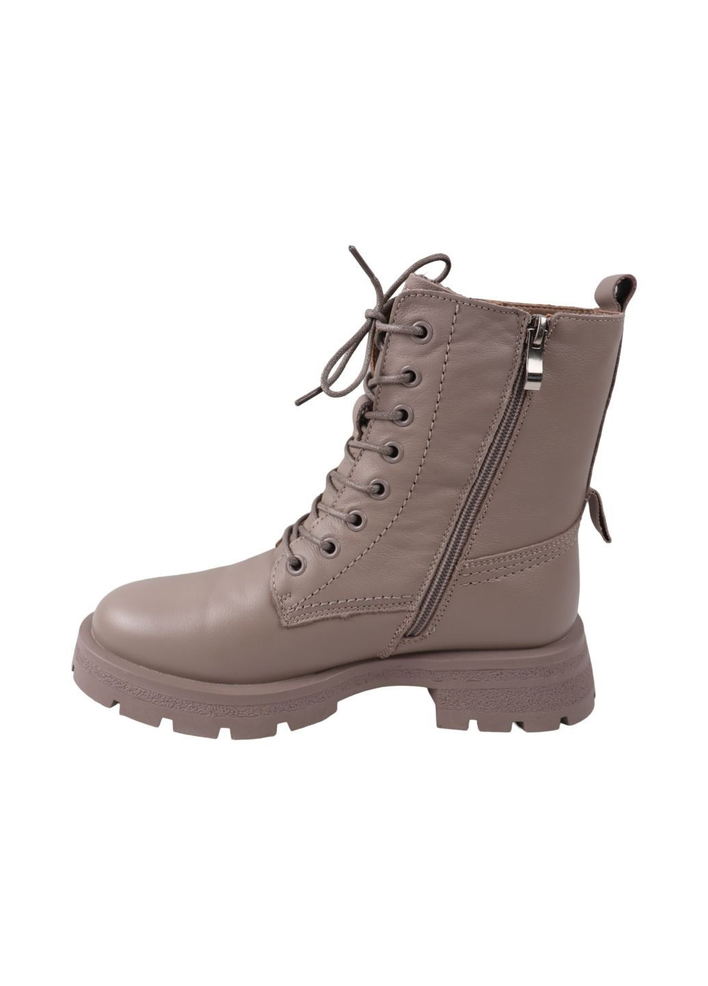 ботинки женские капучино натуральная кожа FARINNI