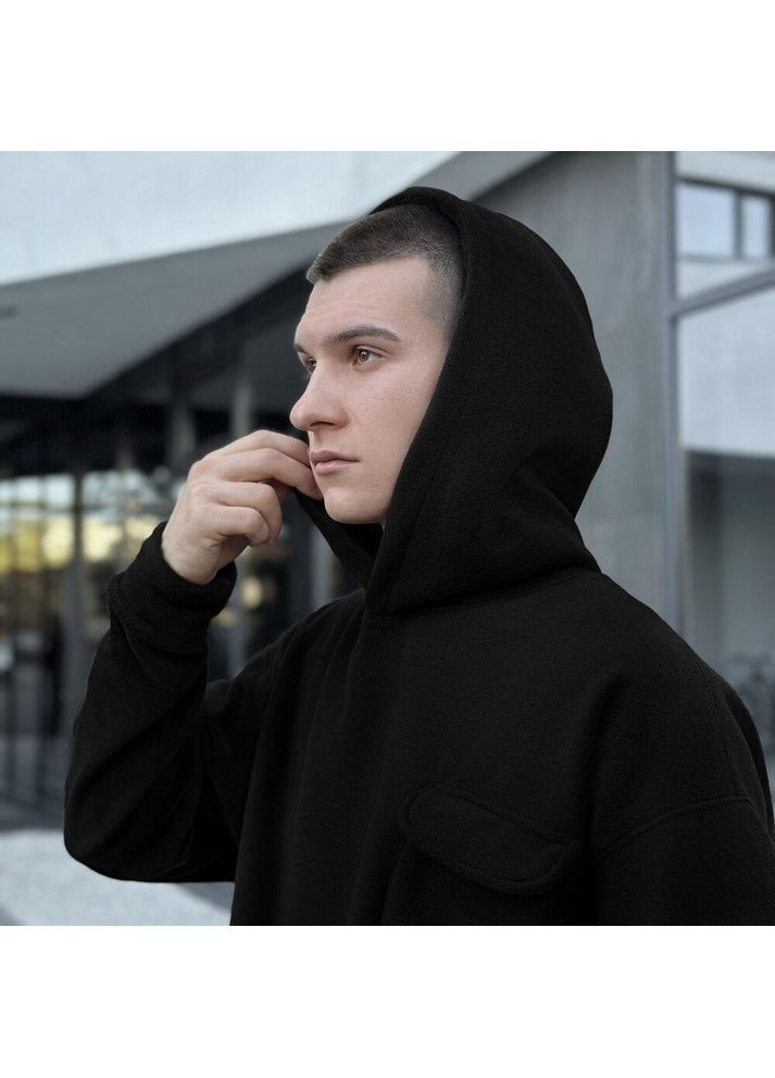 Чоловічий зимовий спортивний костюм флісовий чорний Freedom (366449500)