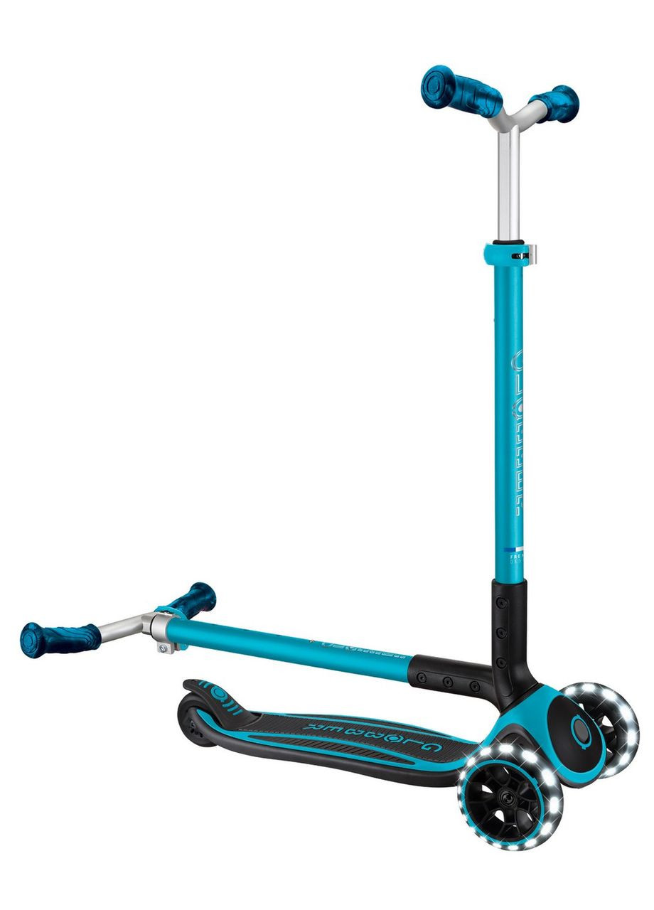 Самокат ACE аква колеса з підсвіткою від 3-х років до 100кг 3 колеса () Globber 667-100 (363820494)