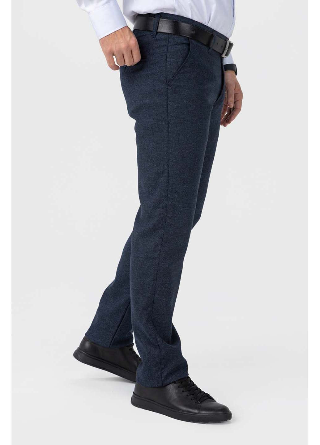 Темно-синие демисезонные брюки Redpolo
