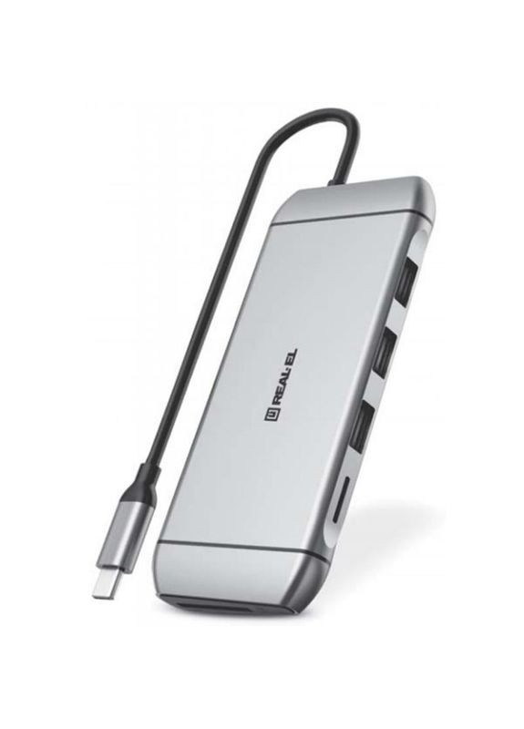 USB-хаб CQ-900 3 ports Real-El (347586224)