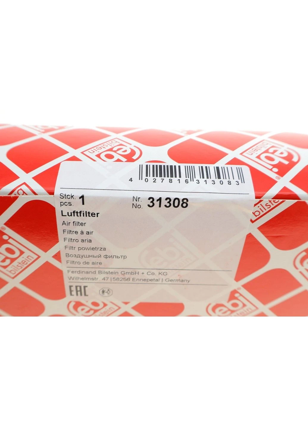 Фільтр повітряний Honda Accord/Civic 2.0TDi 96-02 31308 UA63 Febi Bilstein (381473633)