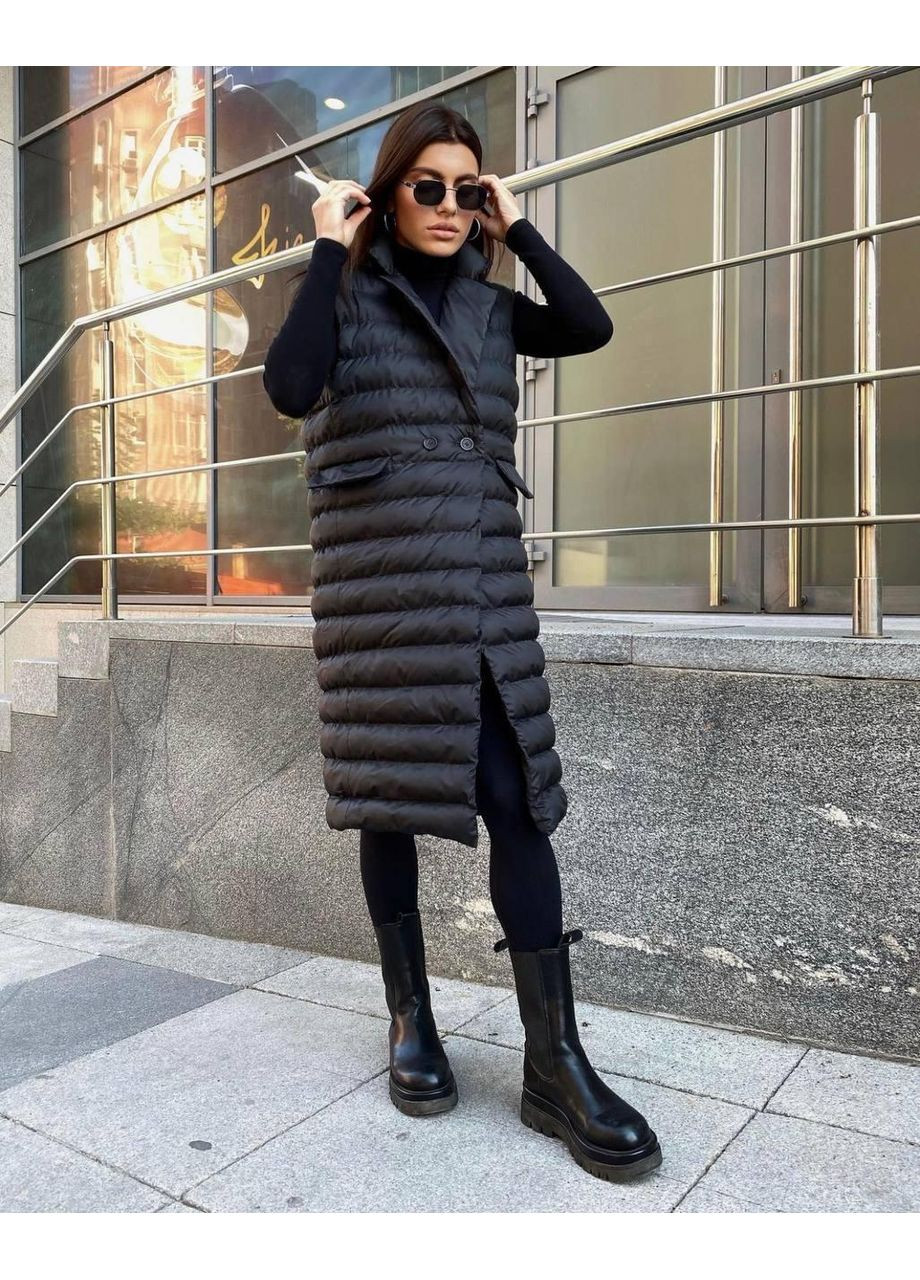 Жіноча жилетка подовжена 42/44, No Brand (366499816)