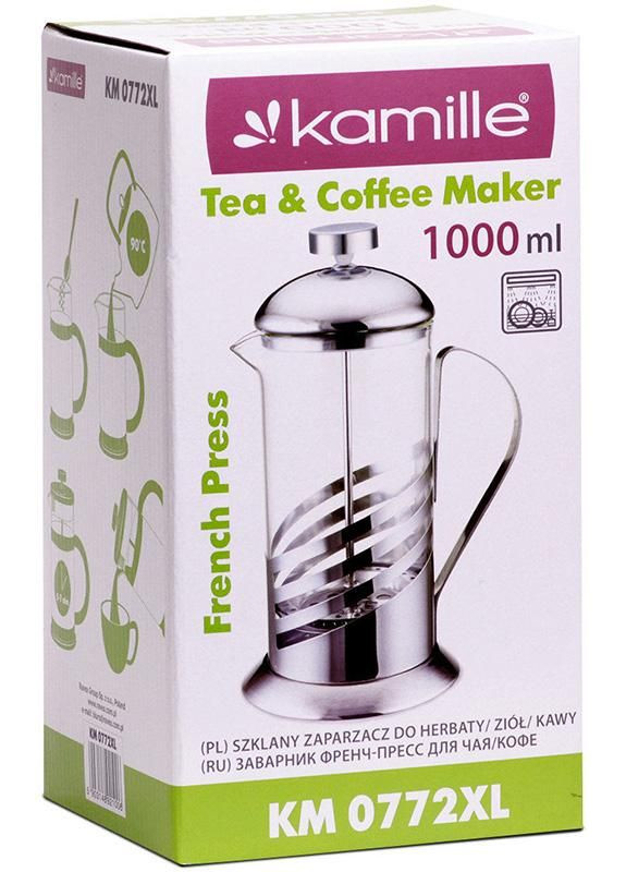 Френч-пресс Lizardi 1000 мл Kamille (332667726)