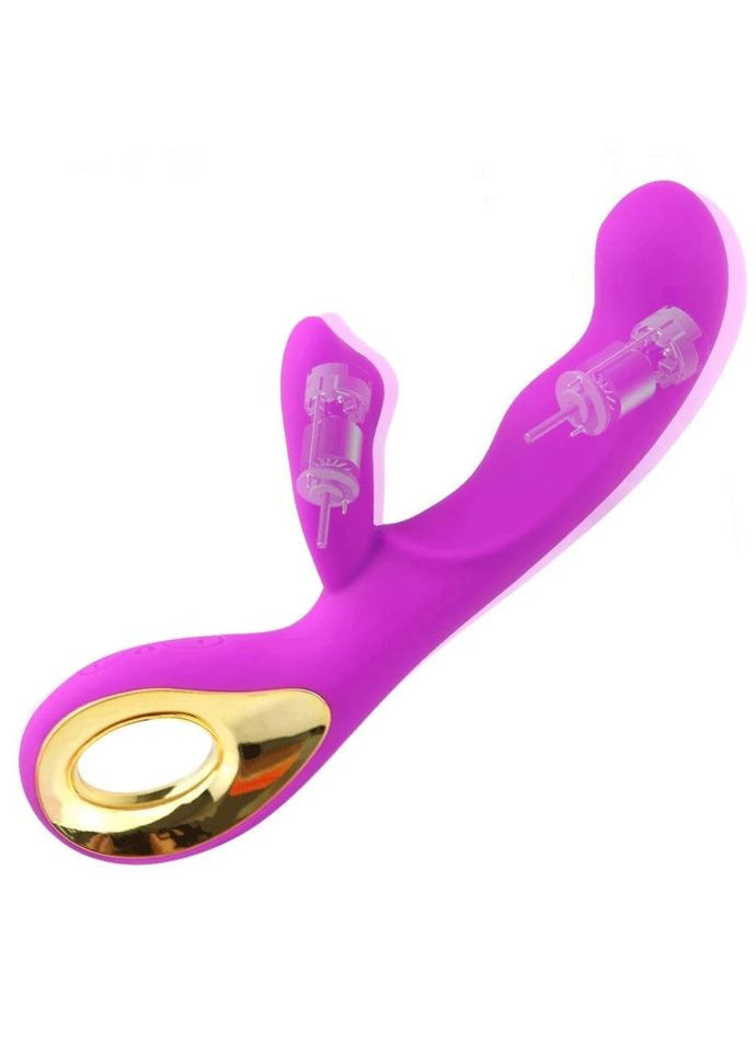 Потужний вібратор стимулятор клітора G-sport, вібратор для сексу жіночий 21 см + лубрикант полуниця No Brand (340914632)