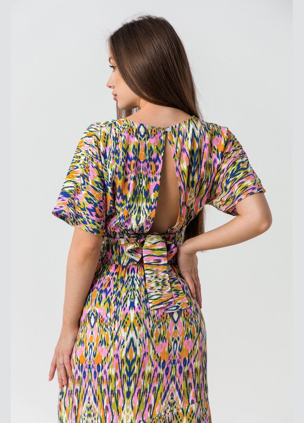 Зелёная блуза с узором женская td221280-k зеленый (2000990334794s) shop (2000990334794) No Brand