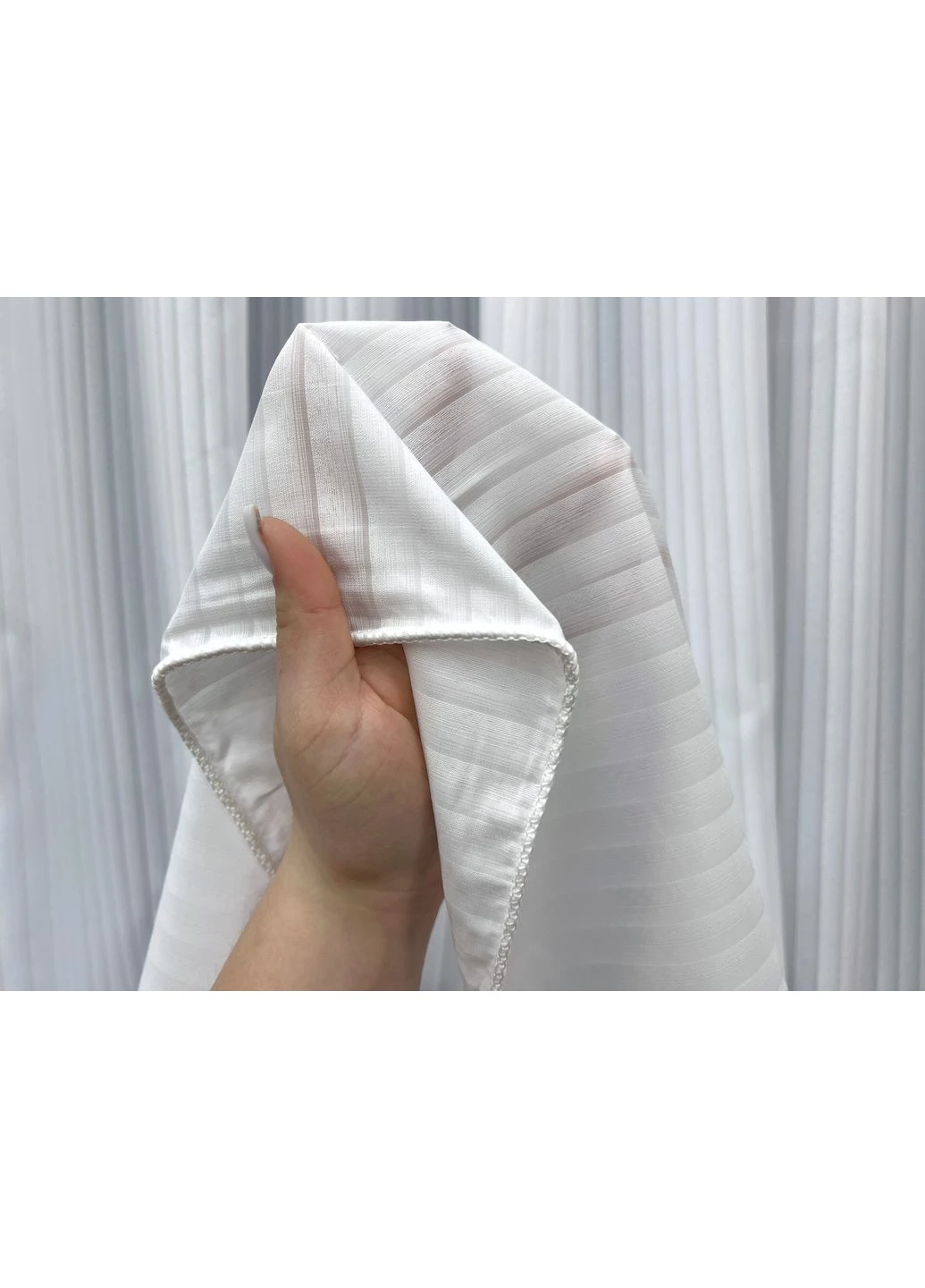 Тюль 1966т Жакард щільний Білий Softline 400х270 см (42-0971) VR-Textil (379151153)