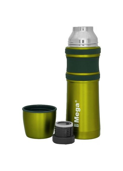 Термос 0,75л зеленый MSLII075 Mega (316627201)