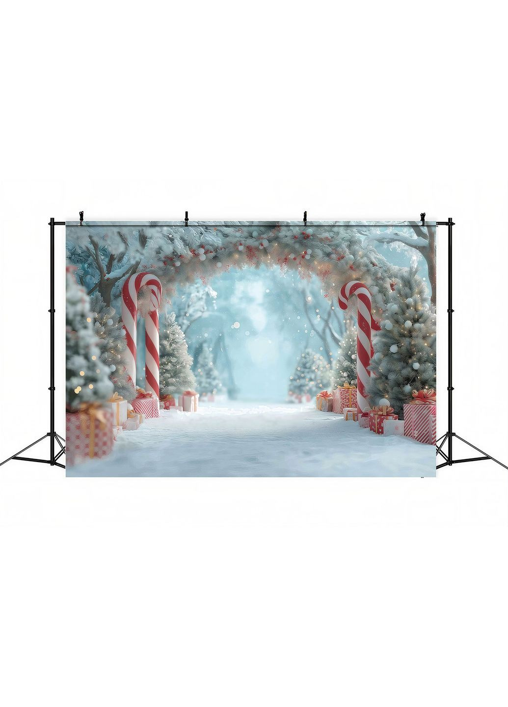 Фотозона Конфетка арка в розово-голубом стиле – №46589 Vinylpex (369930222)