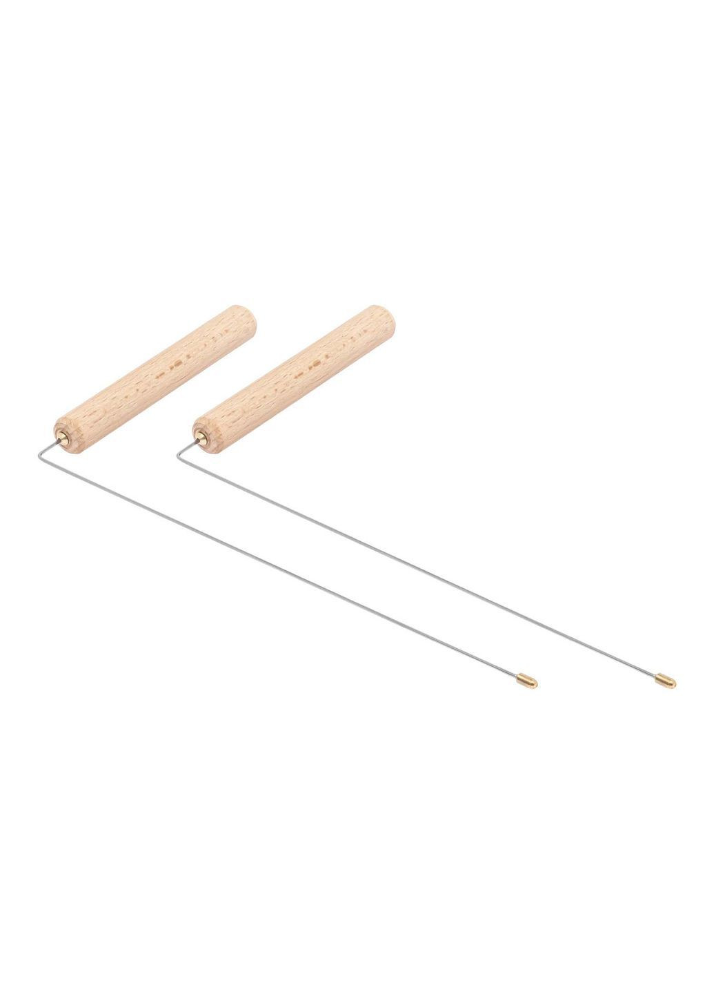 Біолокаційна рамка з нержавіючої сталі пряма лозохідний інструмент для пошуку води (набір з 2 штук) Kredo (365549416)