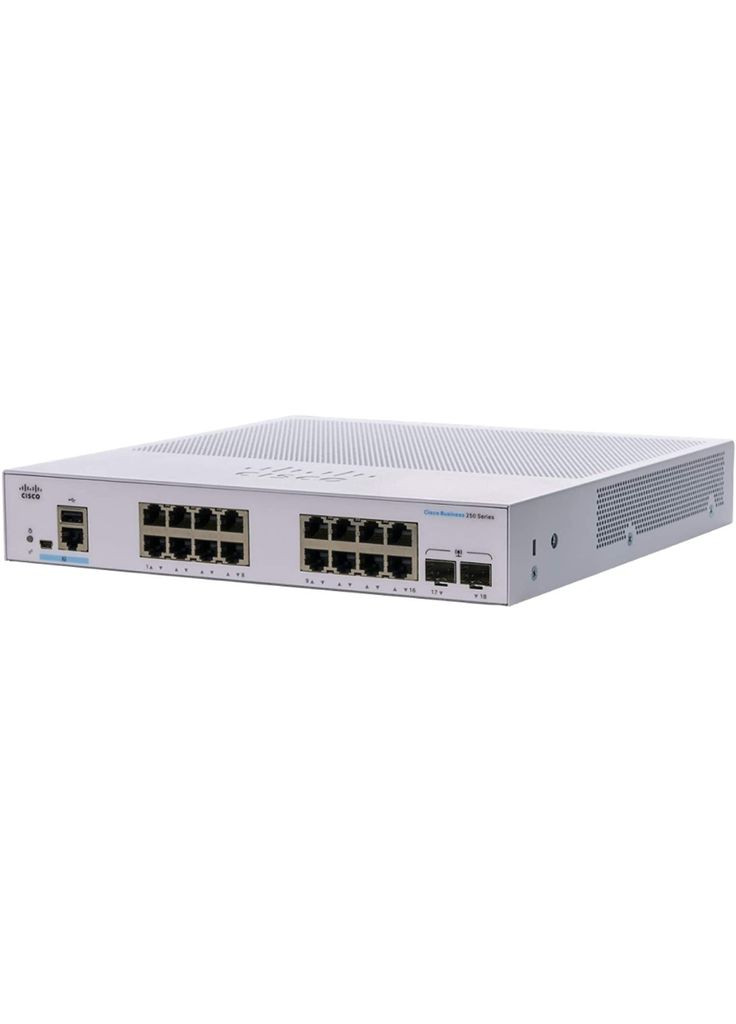 Комутатор мережевий CBS25016T-2G-EU Cisco cbs250-16t-2g-eu (268142109)