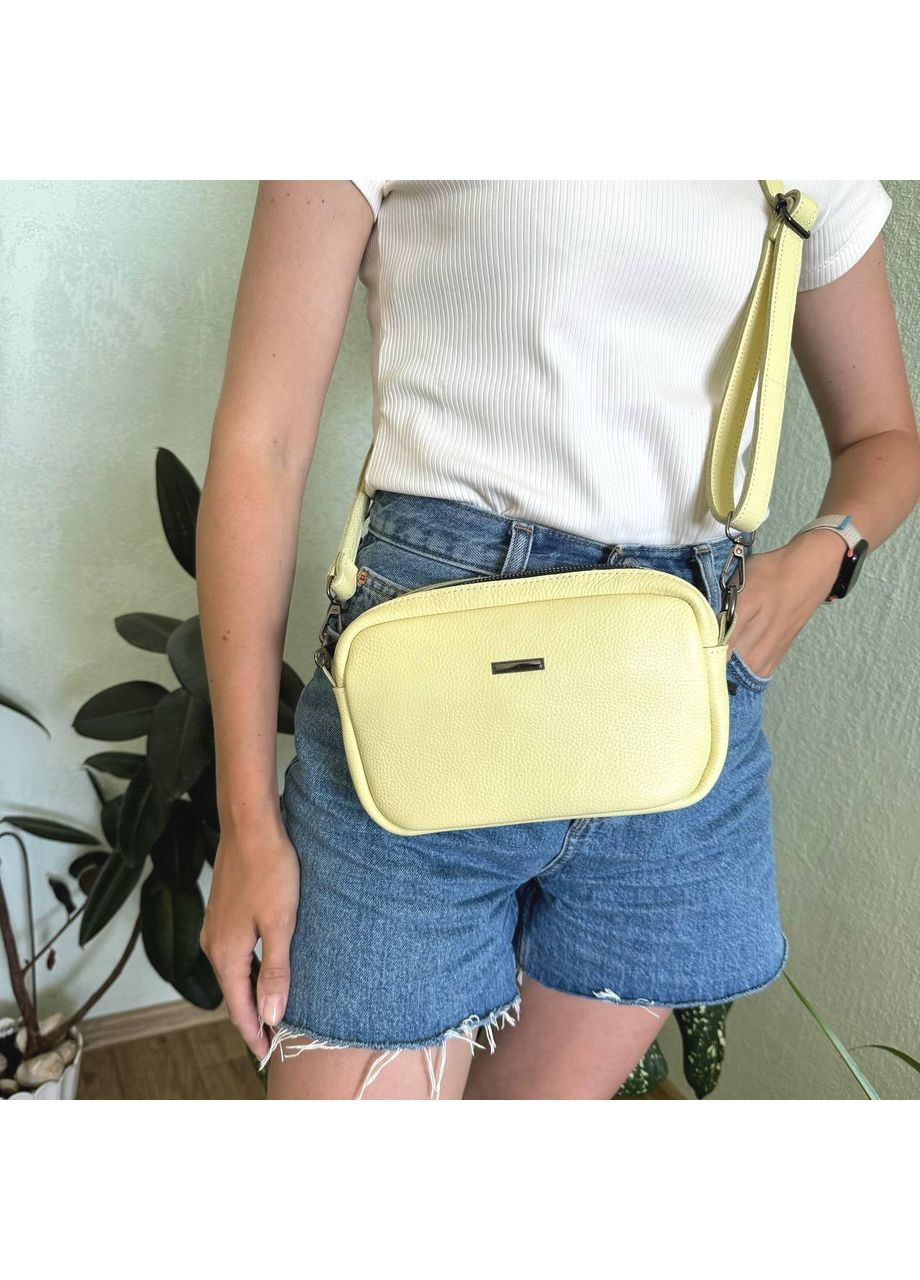 Маленький рюкзак Микки Маус для девочек блестящий с ушками и бантиком эко-кожа мини рюкзачок ProDobro (363136325)