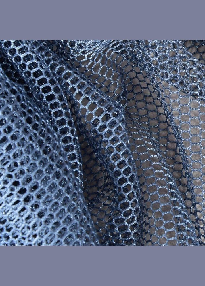 Тканина тюль-сітка однотонний Соти V-319 деним No Brand (321991331)