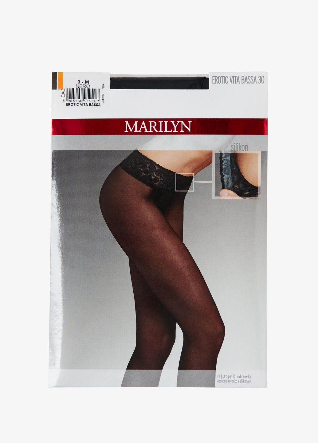 Колготы, цвет черный Miss Marilyn (332945761)