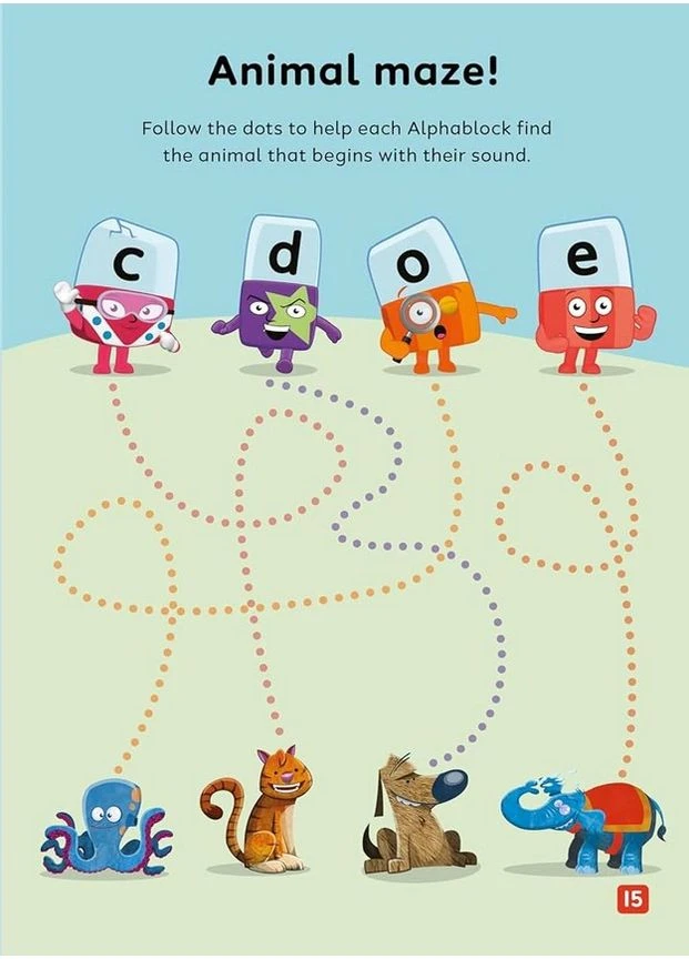 Alphablocks Super Sounds. Рабочая Тетрадь Красного Уровня Sweet Cherry Publishing (394439088)